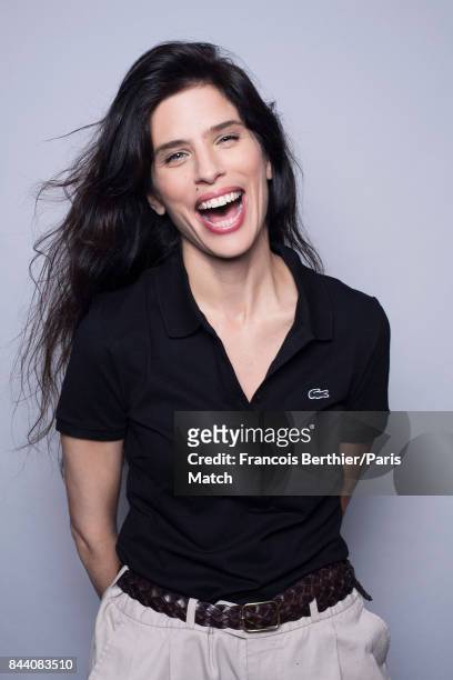 Actor and film director Maiwenn Le Besco is photographed for Paris Match on August 23, 2017 in Paris, France.