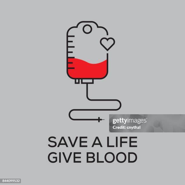 blood donation concept - blood donation stock illustrations