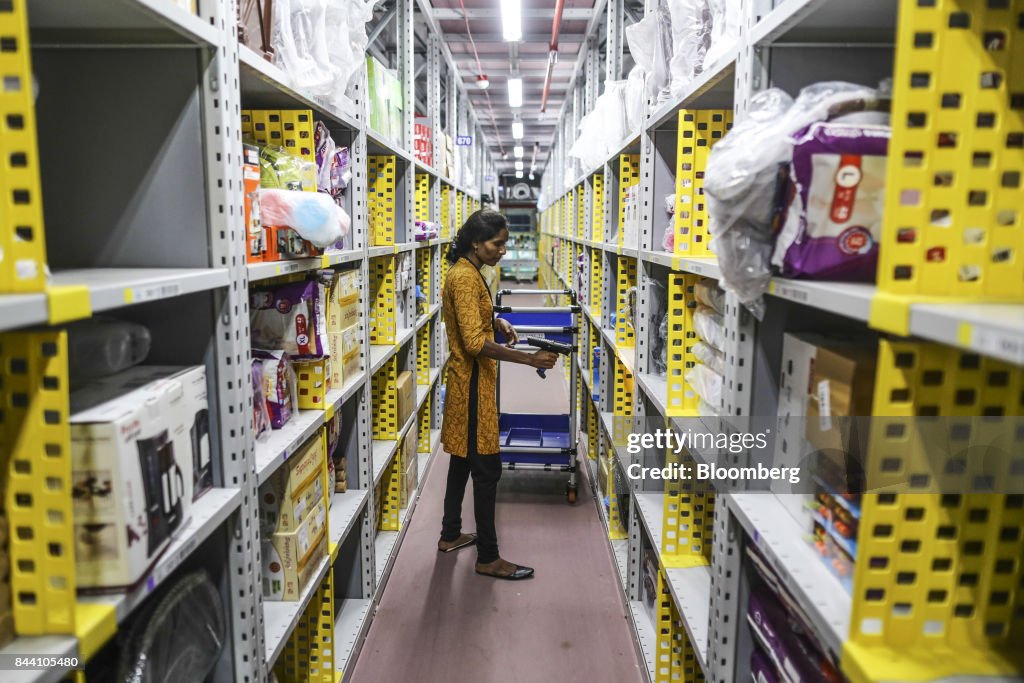 Inside Amazon.com's Biggest Fulfillment Centre in India