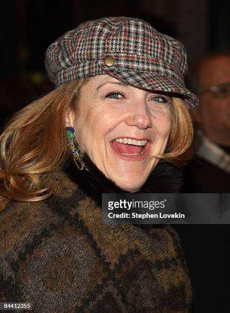 Actress Victoria Clark attends the opening night of "The American Plan" on Broadway at the Samuel J. Friedman Theatre January 22, 2009 in New York...