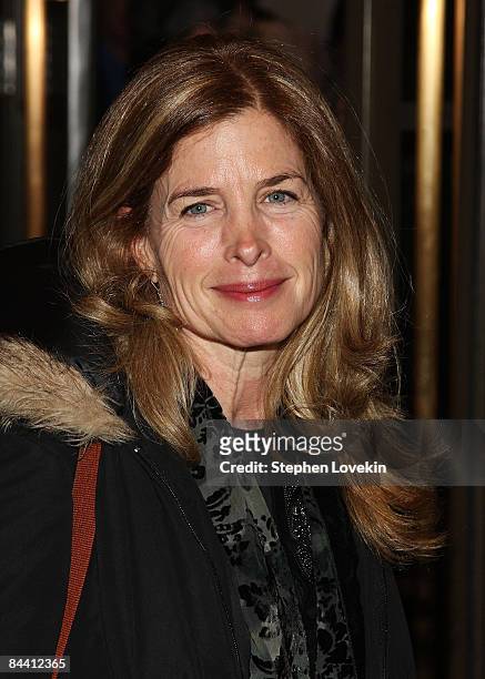 Actress Blanche Baker attends the opening night of "The American Plan" on Broadway at the Samuel J. Friedman Theatre January 22, 2009 in New York...