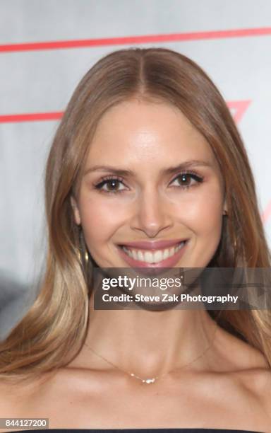 Karina Hoffman attends the premiere of "House Of Z" hosted by Brooks Brothers with The Cinema Society at Crosby Street Hotel on September 7, 2017 in...