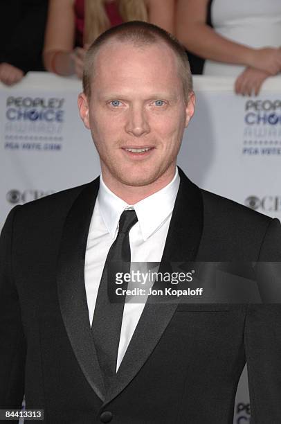 Actor Paul Bettany arrives at the 35th Annual People's Choice Awards held at the Shrine Auditorium on January 7, 2009 in Los Angeles, California.