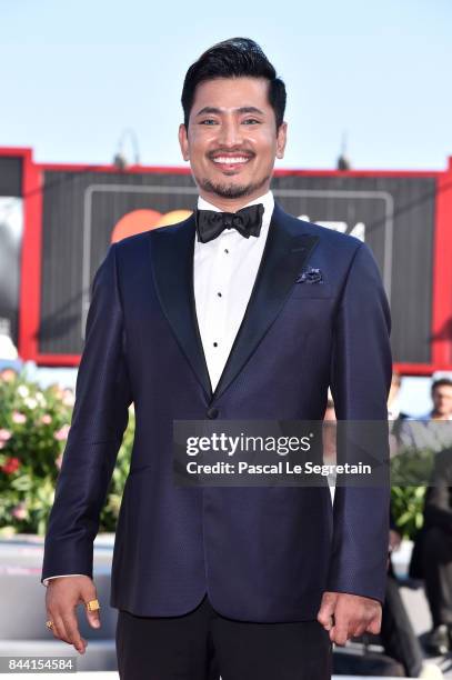 Pritan Ambroase walks the red carpet ahead of the 'Hannah' screening during the 74th Venice Film Festival at Sala Grande on September 8, 2017 in...