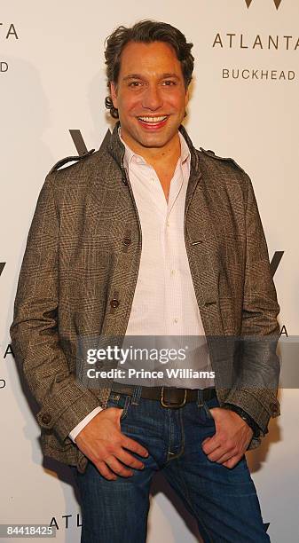 Thom Filicia attends the grand opening of the W Atlanta Buckhead Hotel on January 22, 2009 in Atlanta.