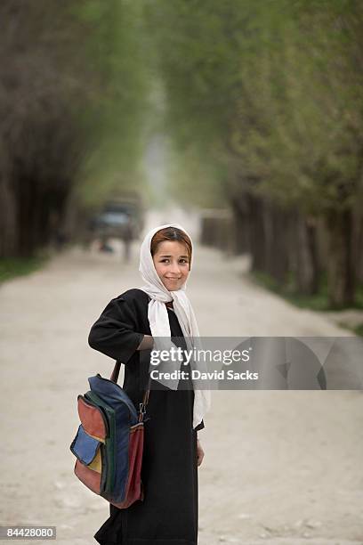 school girl - afghan girl stock pictures, royalty-free photos & images