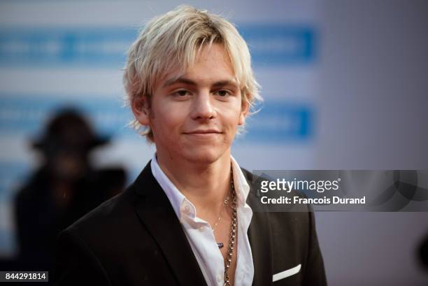 Actor Ross Lynch arrives at the screening for "mother!" during the 43rd Deauville American Film Festival on September 8, 2017 in Deauville, France.