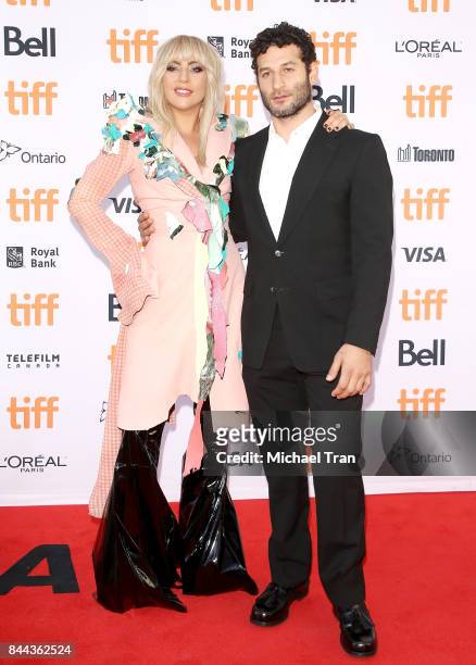 Stefani Joanne Angelina Germanotta aka Lady Gaga and Chris Moukarbel arrive to the "Gaga: Five Foot Two" premiere - 2017 TIFF - Premieres, Photo...