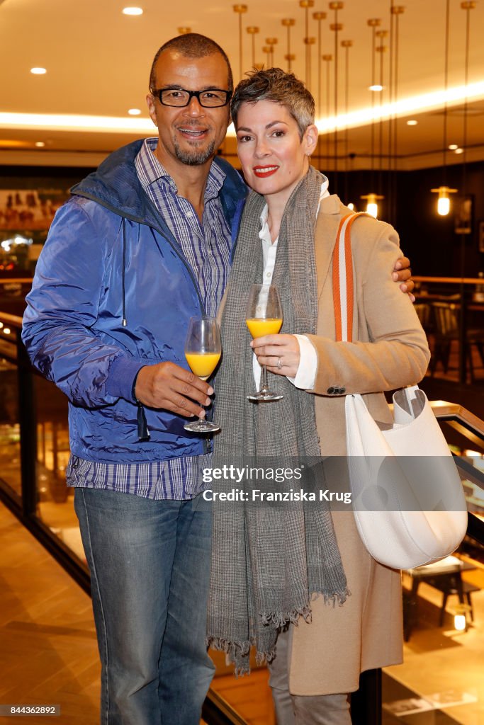 Cheryl Shepard and her husband Nikolaus Okonkwo attend the Till