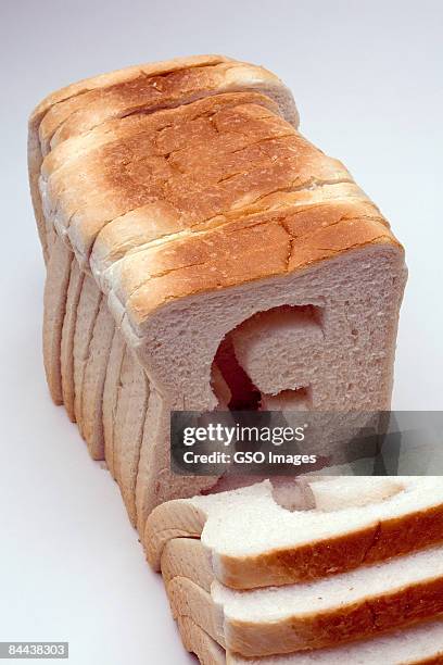daily bread - slice of bread stock pictures, royalty-free photos & images