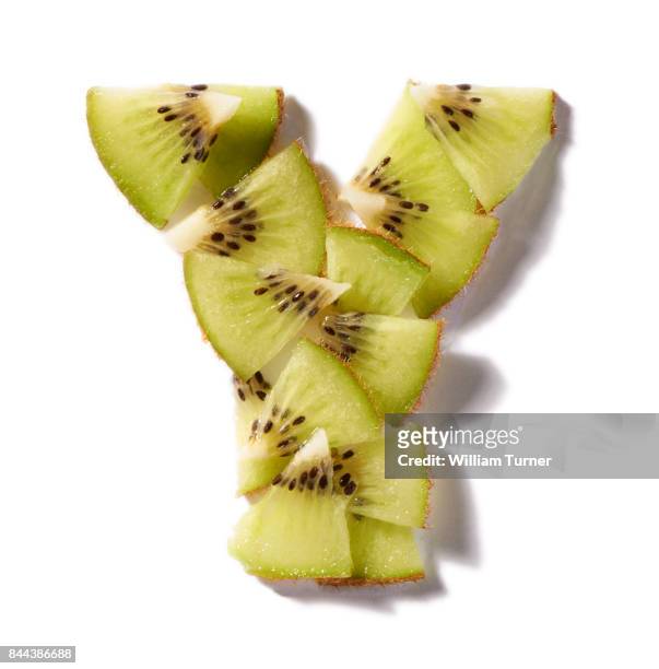 a cut out food image of kiwi fruit slices - william turner london stock pictures, royalty-free photos & images