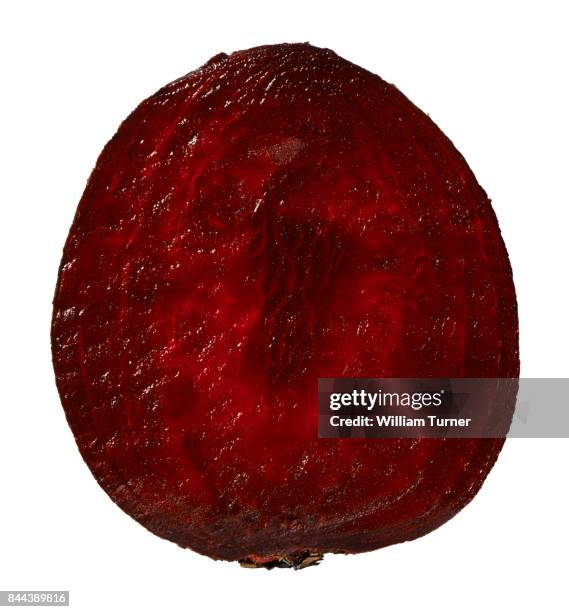 a cut out food image of beetroot - william turner london stock-fotos und bilder