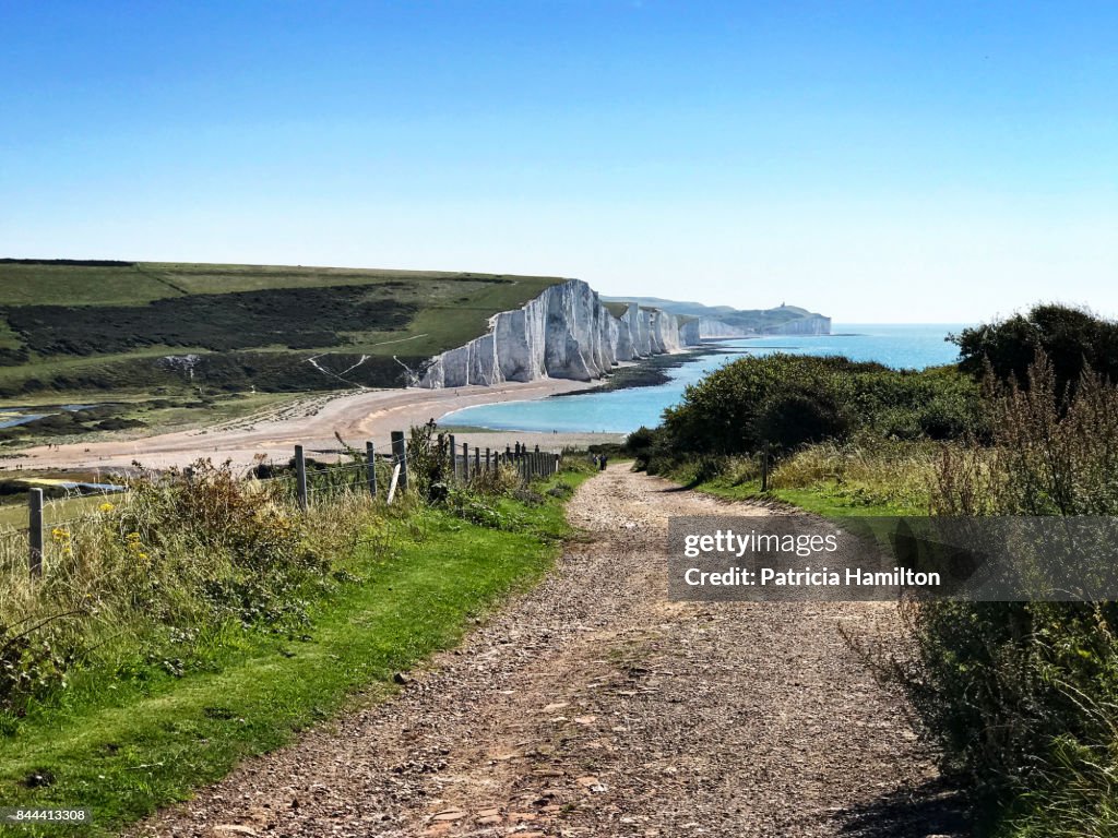 Track down to Cuckmere Haven