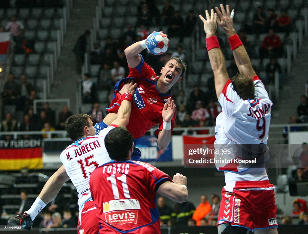 Serbia v Poland - Men's World Handball Championship 2009