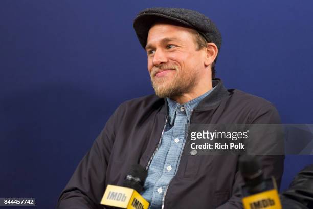 Actor Charlie Hunnam, director Michael Noer and actor Roland Moller News  Photo - Getty Images