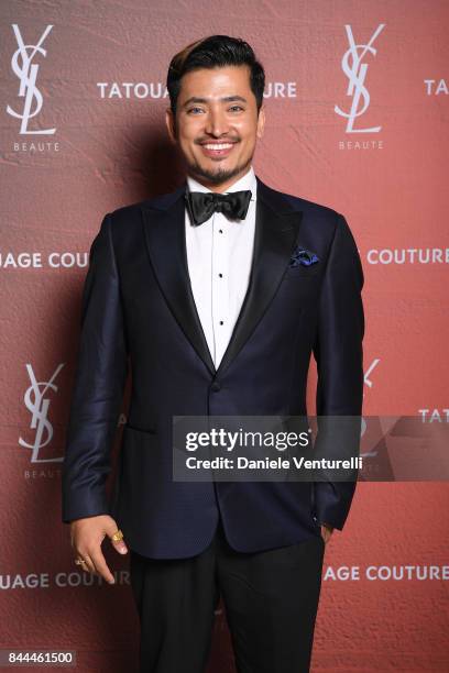 Pritan Ambroase attends the YSL Beauty Club Party during the 74th Venice Film Festival at Arsenale on September 8, 2017 in Venice, Italy.