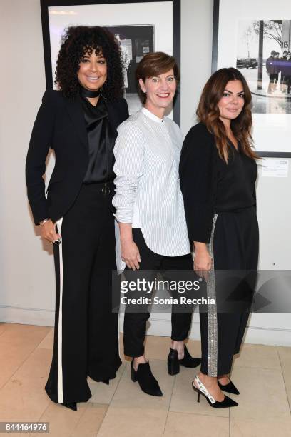 Suzanne Boyd, Zanne Devine and Natasha Koifman attend NKPR IT House x Producers Ball With Nylon Magazine and Coveteur Portrait Studios - Day 2 on...