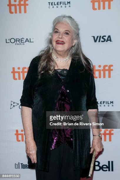 Actress Lois Smith attends the "Lady Bird" premiere during the 2017 Toronto International Film Festival at Ryerson Theatre on September 8, 2017 in...