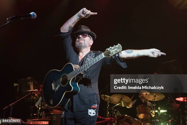 Dave Stewart of Dave Stewart And Friends perform at O2 Shepherd's Bush Empire on September 8, 2017 in London, England.