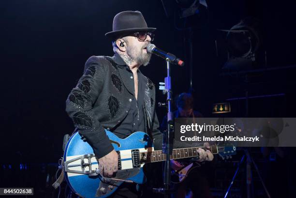 Dave Stewart of Dave Stewart And Friends perform at O2 Shepherd's Bush Empire on September 8, 2017 in London, England.