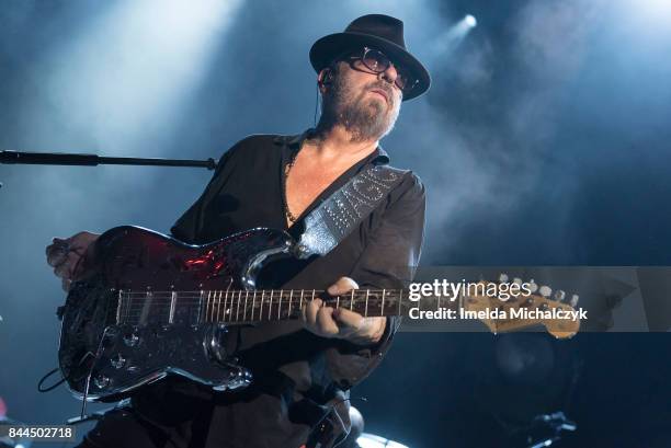 Dave Stewart of Dave Stewart And Friends perform at O2 Shepherd's Bush Empire on September 8, 2017 in London, England.