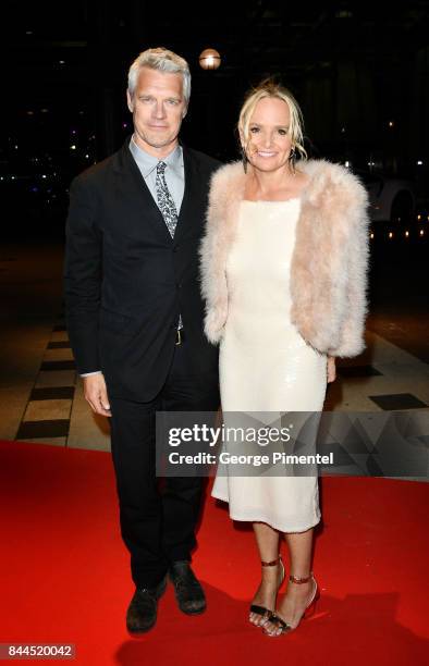 Neil Burger and Diana Kellog attends "The Upside" premiere during the 2017 Toronto International Film Festival at Roy Thomson Hall on September 8,...