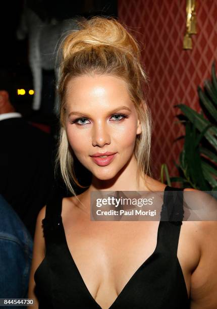 Elly Mayday attends the Daily Front Row's Fashion Media Awards - After Party at The Wooly on September 8, 2017 in New York City.