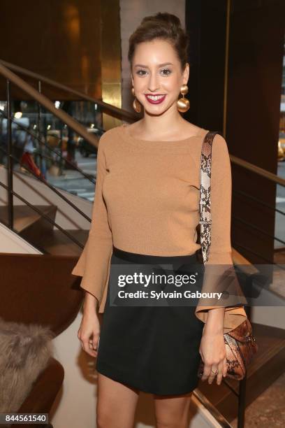 Jazmin Grimaldi attends Max Mara Celebrates Madison Avenue Boutique Reopening on September 8, 2017 in New York City.