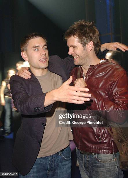 James Mullinger and Rhod Gilbert