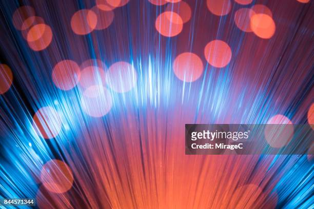 defocused fiber optic - halo stock pictures, royalty-free photos & images