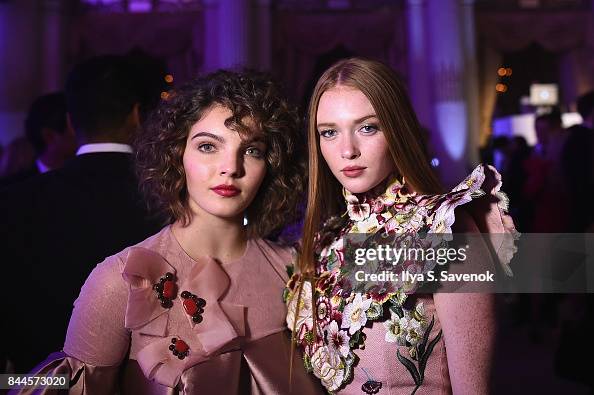 Camren Bicondova and Larsen Thompson attend Harper's BAZAAR... News