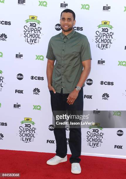 Actor Michael Ealy attends XQ Super School Live at The Barker Hanger on September 8, 2017 in Santa Monica, California.