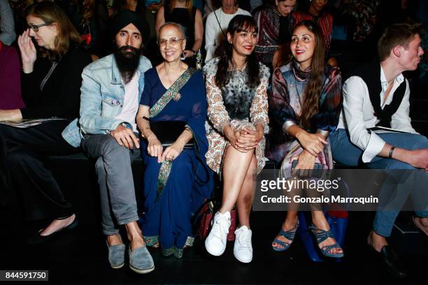 Waris Ahluwalia during the Bibhu Mohapatra fashion show with Narayan Jewellers in association with ForeverMark Diamonds at Skylight Clarkson Sq on...