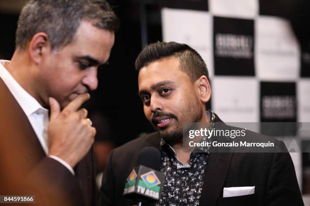 Ketan Chokshi during the Bibhu Mohapatra fashion show with Narayan Jewellers in association with ForeverMark Diamonds at Skylight Clarkson Sq on...