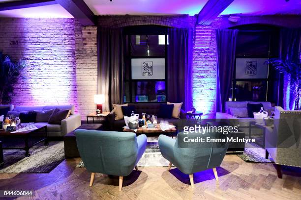 View of the venue during the 'The Upside' cocktail party, hosted by RBC and The Weinstein Company, at RBC House Toronto Film Festival 2017 on...