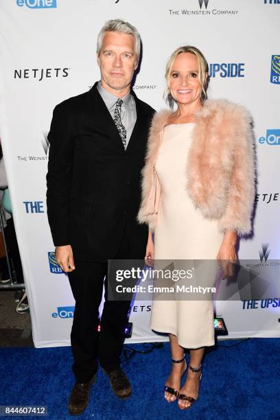 Neil Burger and Diana Kellogg attend the 'The Upside' cocktail party, hosted by RBC and The Weinstein Company, at RBC House Toronto Film Festival...