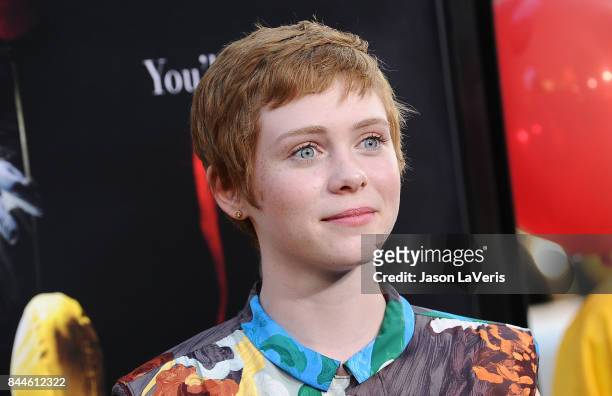 Actress Sophia Lillis attends the premiere of "It" at TCL Chinese Theatre on September 5, 2017 in Hollywood, California.