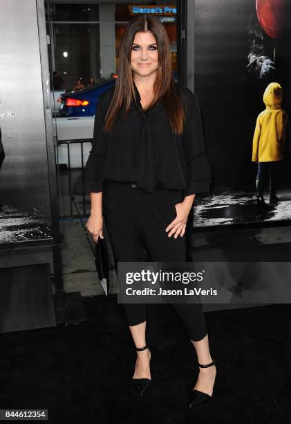 Actress Tiffani Thiessen attends the premiere of "It" at TCL Chinese Theatre on September 5, 2017 in Hollywood, California.