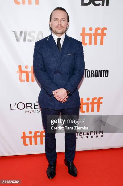 Richard Lane Jr. Attends the 'Stronger' premiere during the 2017 Toronto International Film Festival at Roy Thomson Hall on September 8, 2017 in...