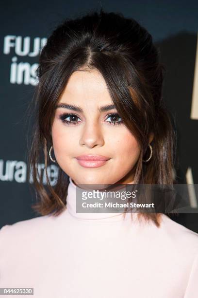 Singer Selena Gomez attends 2017 Harper's Bazaar Icons at The Plaza Hotel on September 8, 2017 in New York City.