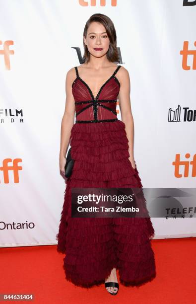 Tatiana Maslany attends the 'Stronger' premiere during the 2017 Toronto International Film Festival at Roy Thomson Hall on September 8, 2017 in...