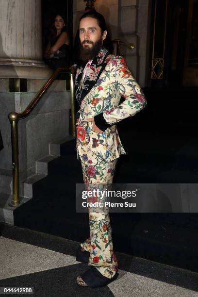 Jared Letho arrives at the Harper's BAZAAR Celebration of 'ICONS By Carine Roitfeld' at The Plaza Hotel presented by Infor, Laura Mercier, Stella...