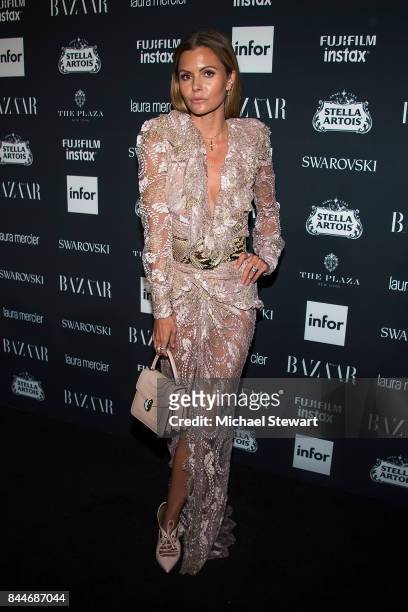Elizabeth Sulcer attends 2017 Harper's Bazaar Icons at The Plaza Hotel on September 8, 2017 in New York City.