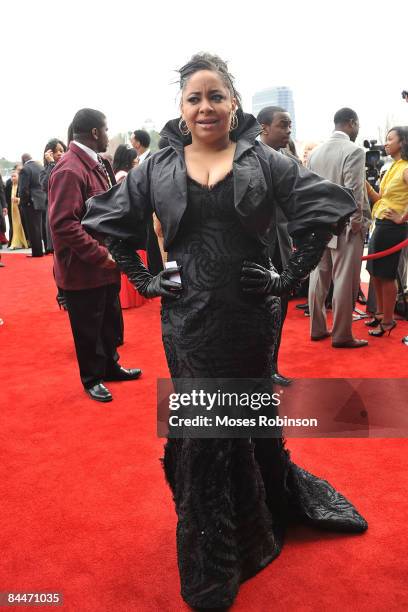 Actress Raven-Symone attends the 17th Annual Trumpet Awards at the Cobb Energy Performing Arts Centre on January 25, 2009 in Atlanta, Georgia.