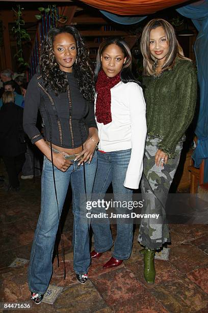 Bushe Wright, Monica Calhoun and LisaRaye