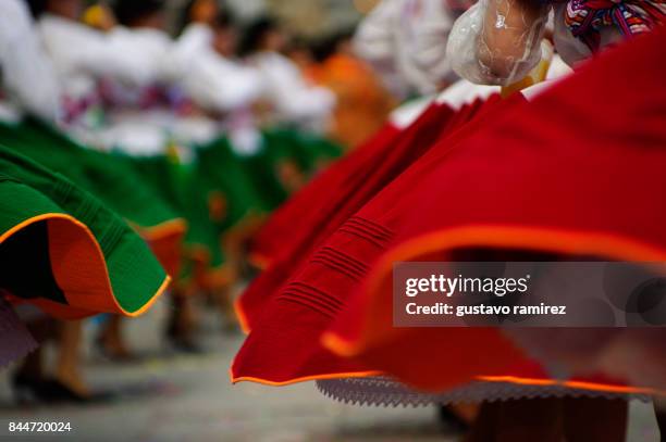 ballerinas of carnival in peru