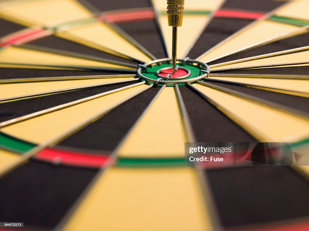 Dart in Bull's Eye