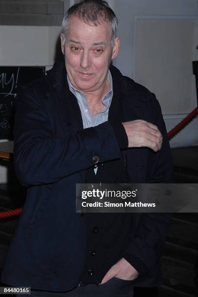 Michael Barrymore attends the Celebrity Big Brother wrap party on January 26, 2009 in London, England.