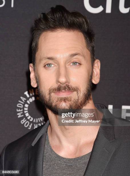 Actor Derek Wilson attends The Paley Center for Media's 11th Annual PaleyFest fall TV previews Los Angeles for Hulu's The Mindy Project at The Paley...