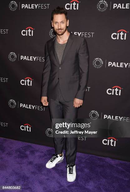 Actor Derek Wilson attends The Paley Center for Media's 11th Annual PaleyFest fall TV previews Los Angeles for Hulu's The Mindy Project at The Paley...